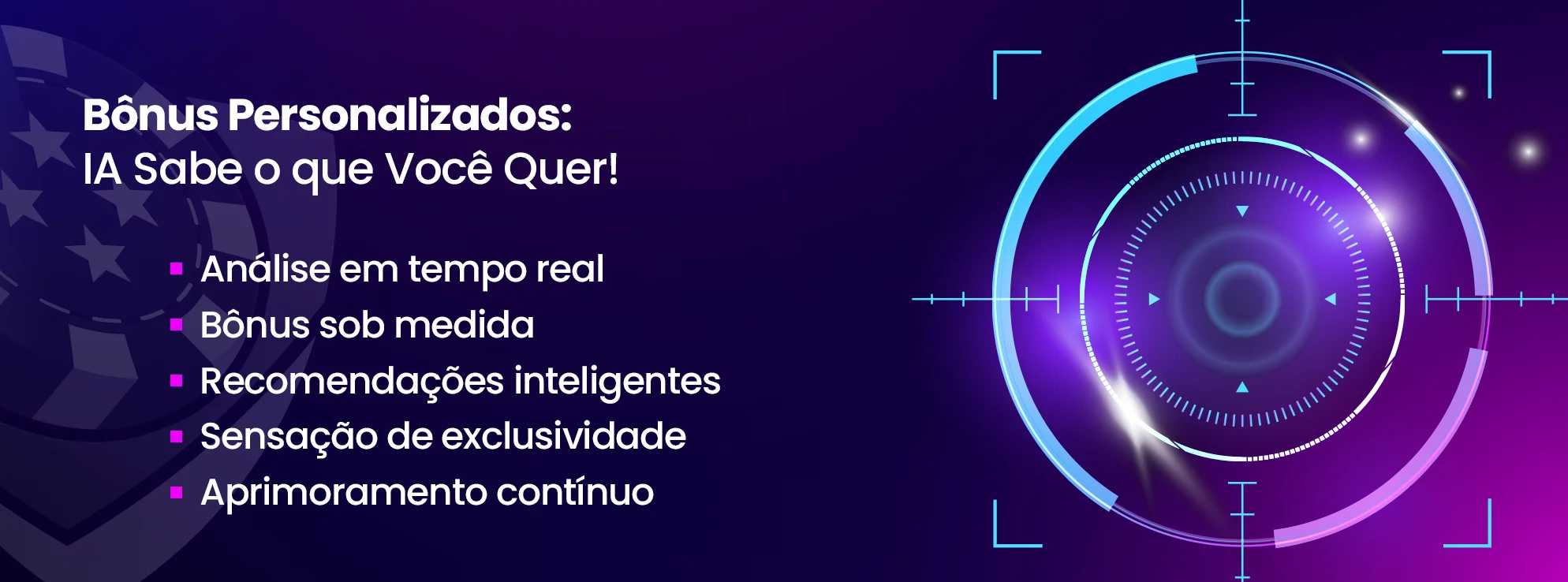 Bônus personalizados