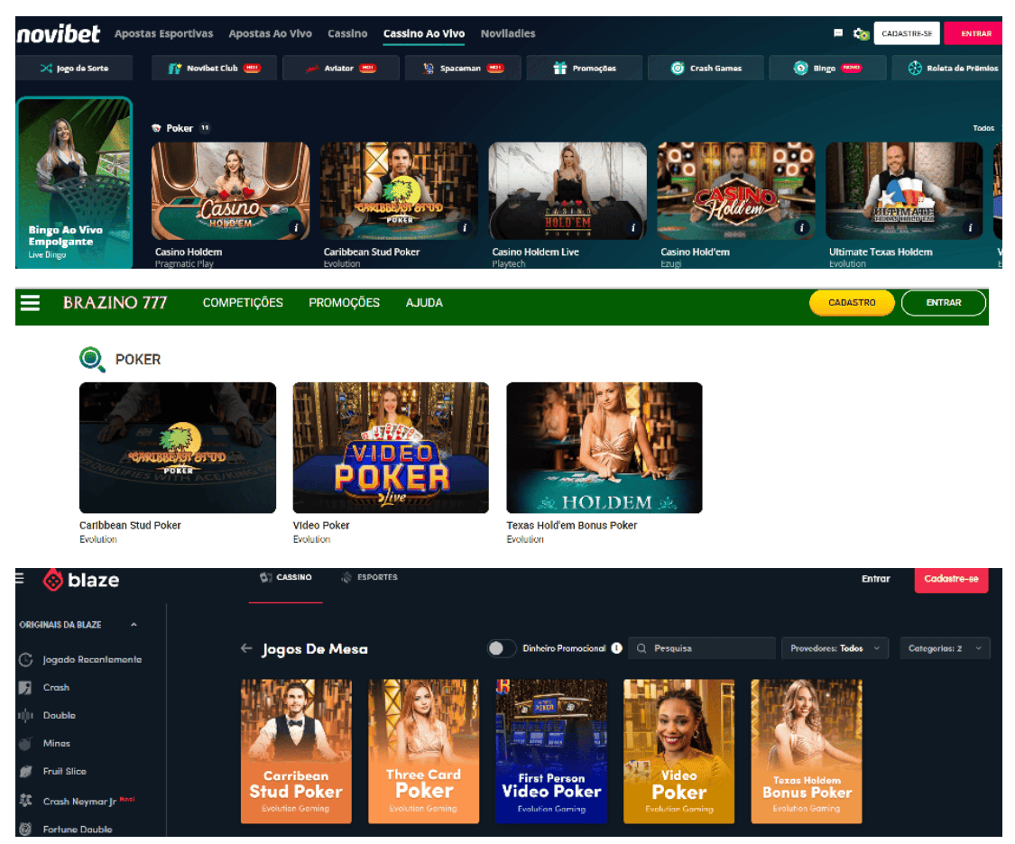 Poker Mais Confiáveis para Brasileiros