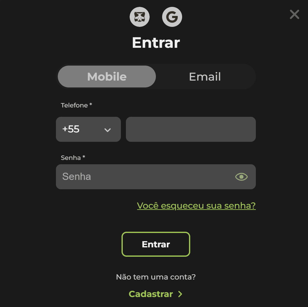 espaço na sua lista de favoritos