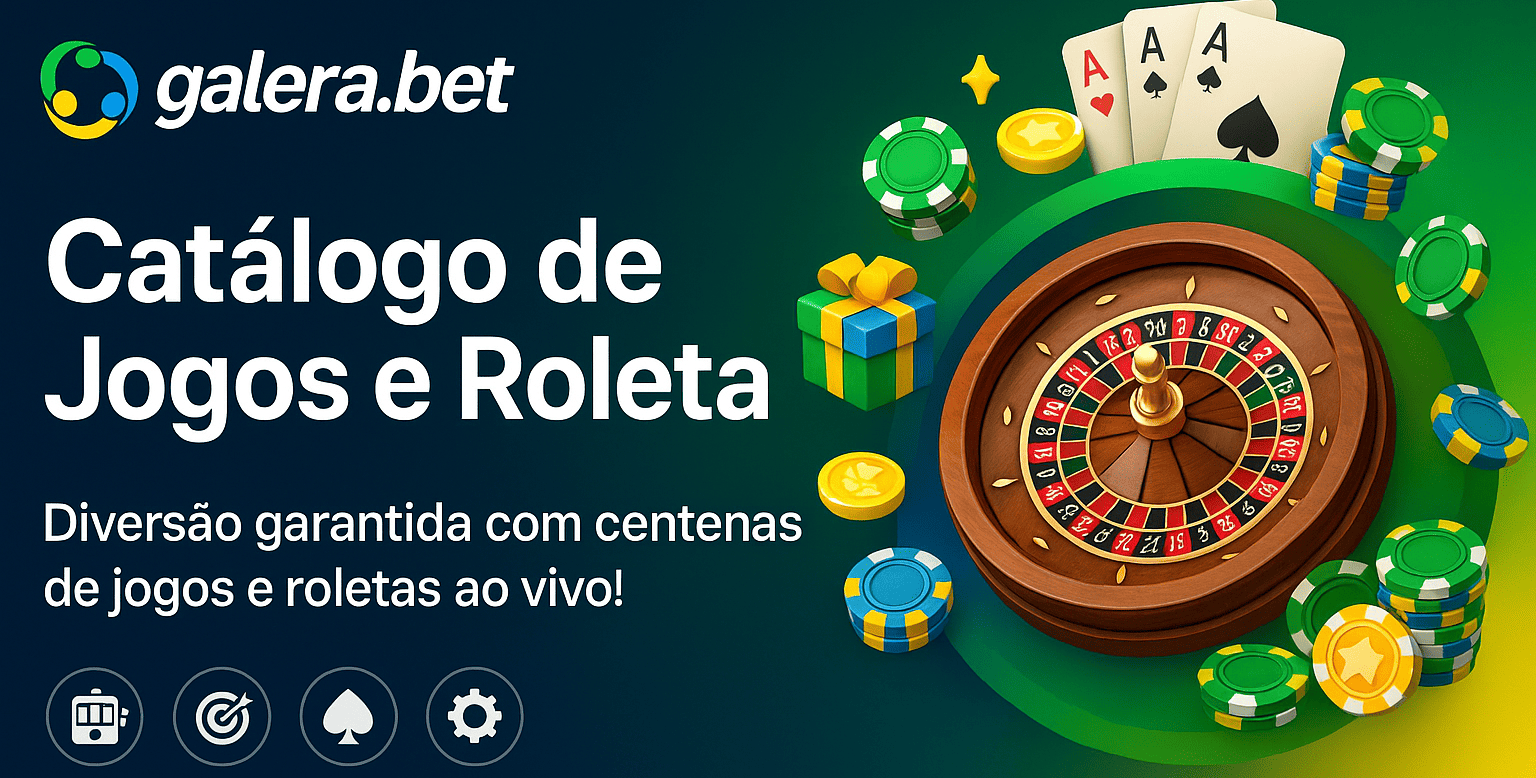 Catálogo de Jogos e Roleta