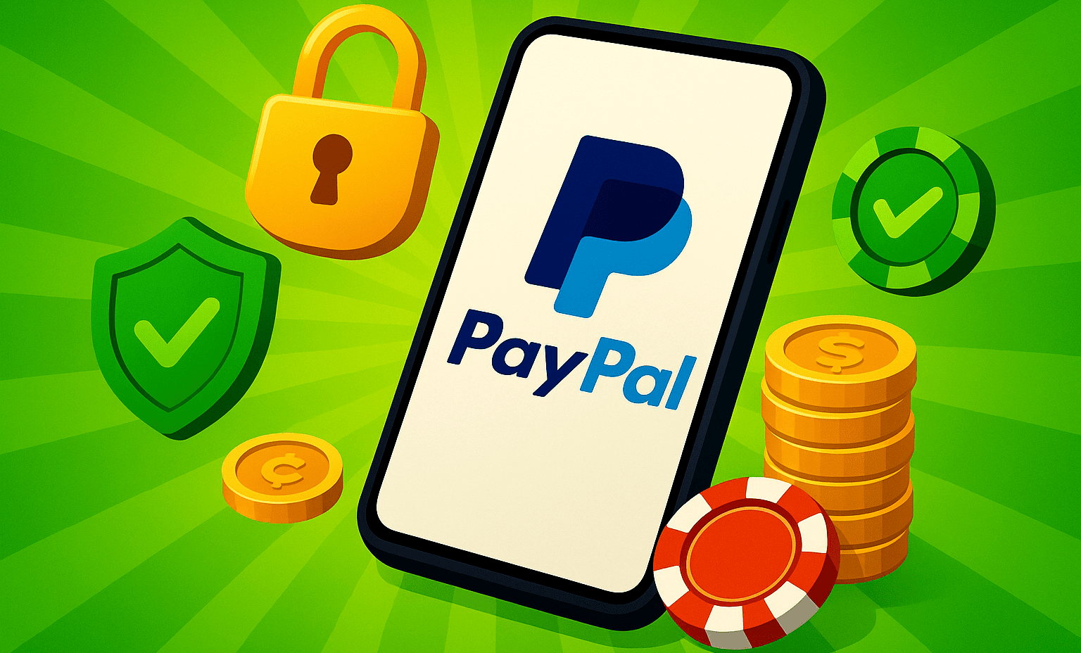 PayPal é um método seguro para apostar online