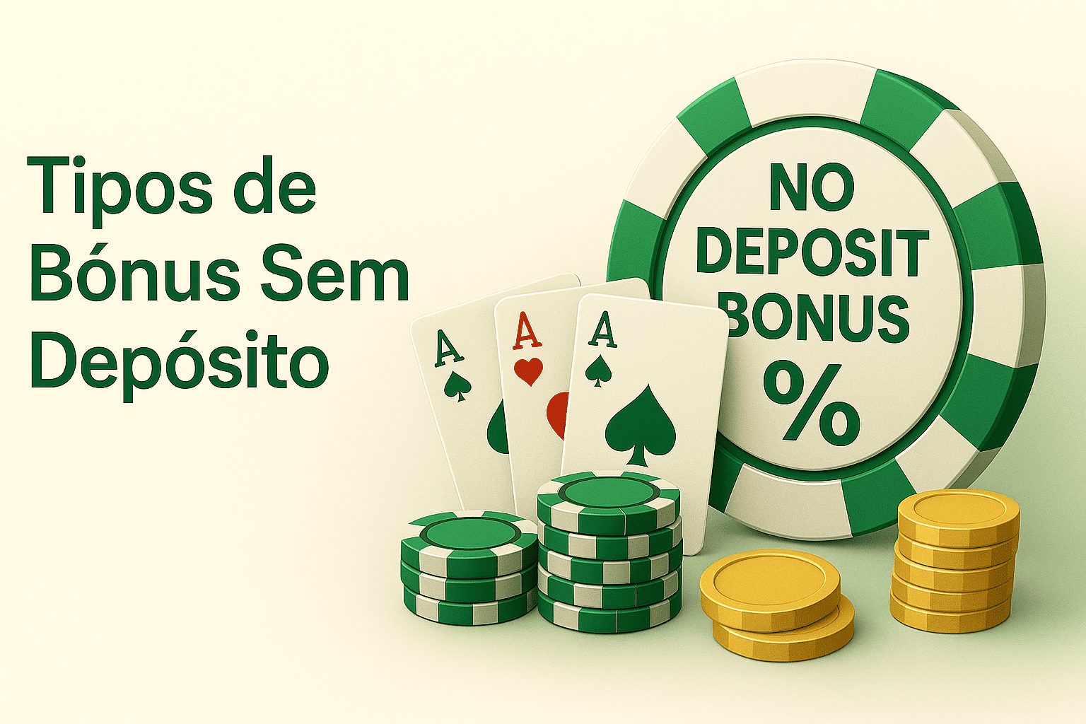 Tipos de Bônus Sem Depósito