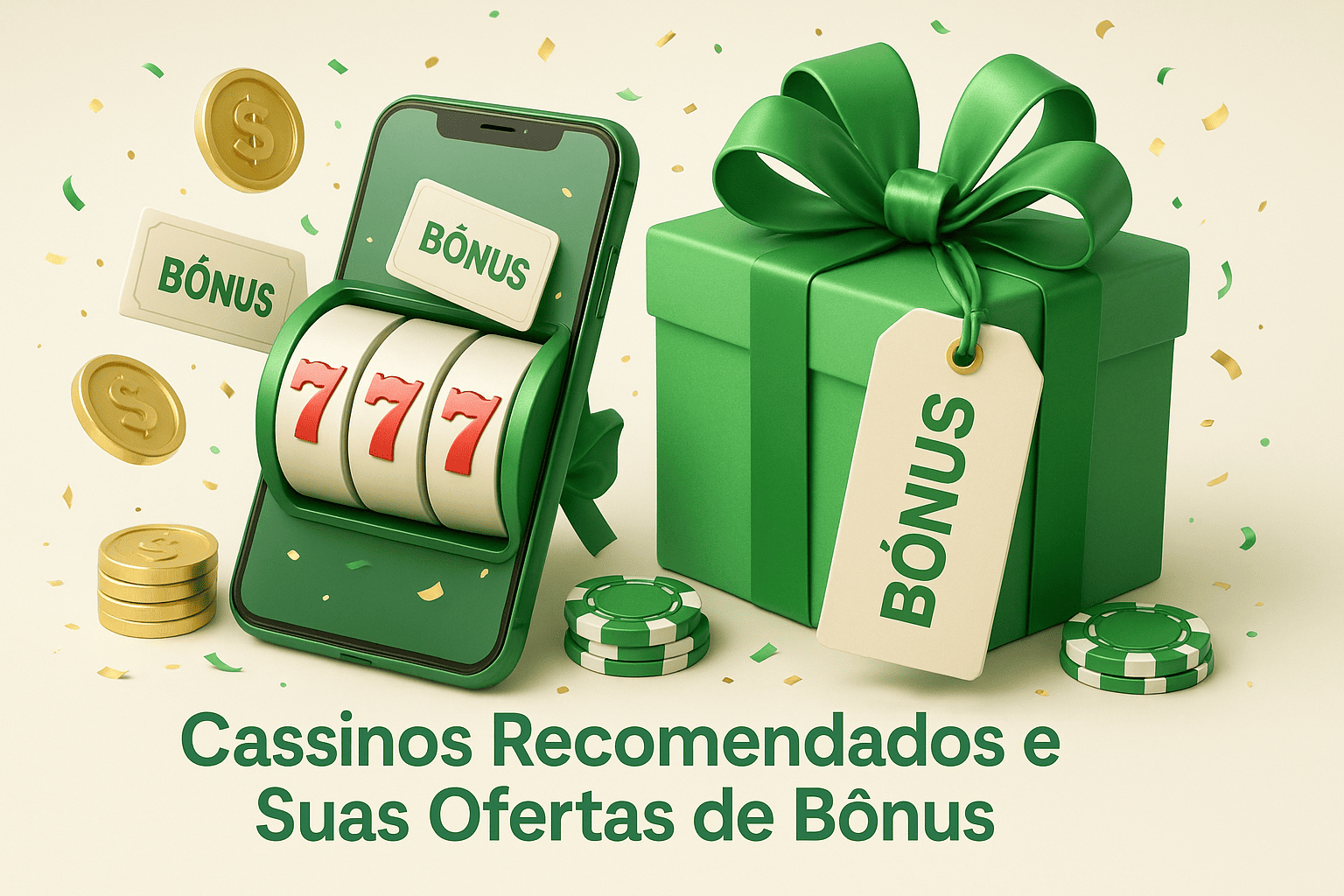 Cassinos Recomendados e Suas Ofertas de Bônus
